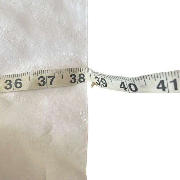 Ralph Lauren King White 100% Cotton Textured‎ Print Single Pillow Case - Picture 4 of 5